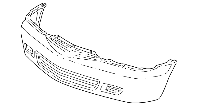 Bumper Cover - Honda (04711-S0X-A90ZZ)
