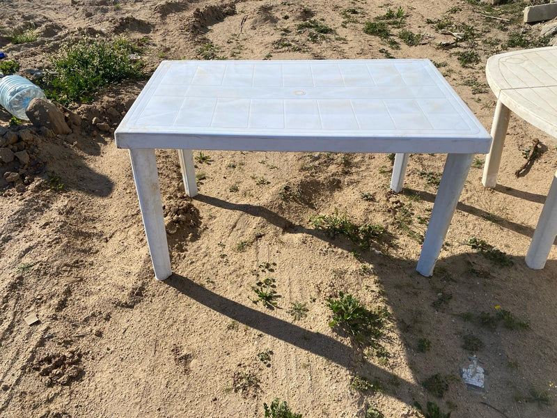 Plastic Table (Useable)