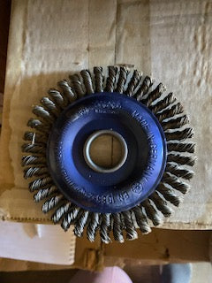 Wheel Brushes Knotted Wire